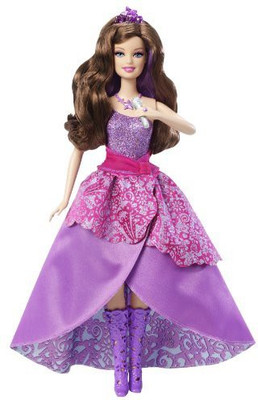 

Barbie The Princess & The Popstar 2In1 Transforming Keira(Purple)