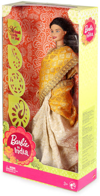 Barbie In India(Yellow, Beige) Barbie In India(Yellow, Beige)