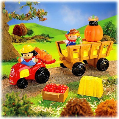

Fisher-Price Little People Harvest Hayride Playset(Multicolor)