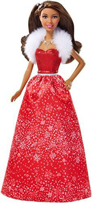 

Barbie 2014 Holiday African American(Red)
