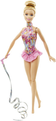 

Barbie Ribbion Gymnast Doll DKJ17(Multicolor)