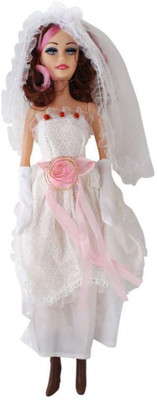 

Abhitoys White Princess Bride Collection Toy(Multicolor)