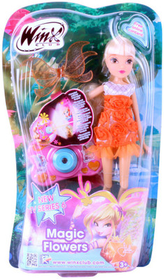 

Winx Club Magic Flower Doll Assortment - Stella(Orange)