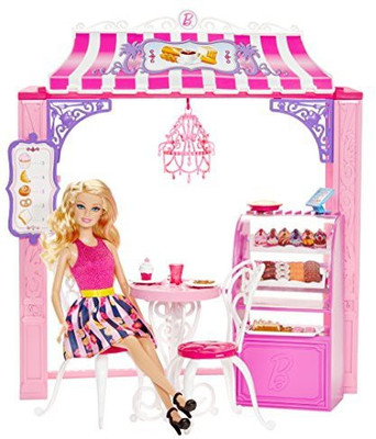 

Barbie Life In The Dreamhouse Malibu Ave Bakery And Playset(Multicolor)