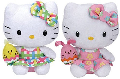 

ty Beanie Babies Hello Kit Pink Bunny & Yellow Chick (Set(Multicolor)