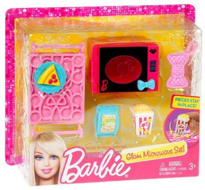 

Mattel Barbie Accessory Pack Assortment Glam Microwave(Multicolor)