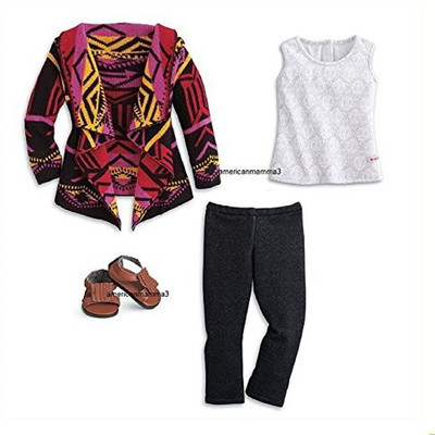 

American Girl Saige Saige'S Sweater Outfit For Of 2013(Multicolor)