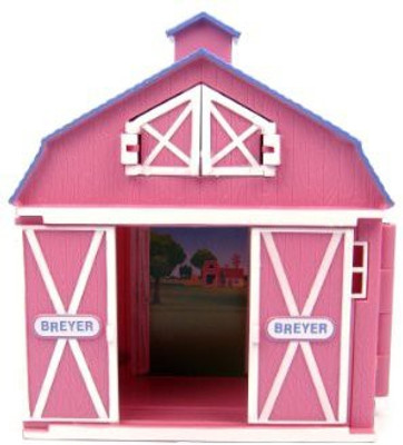 

Breyer Horse Crazy Pocket Barn(Pink)