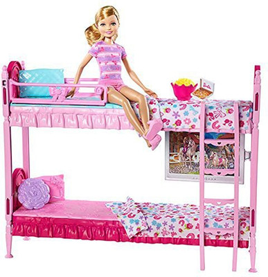 

Mattel Barbie Sisters' Bunk Beds(Multicolor)
