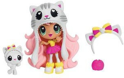 

Spin Master Kawaii Crush Katie Cat Meow Meow Cuddly Pet Collection(Multicolor)