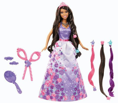 

Barbie Cut N Style Princess African American(Multicolor)