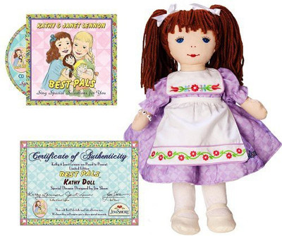 

KatJan Best Pals Kathy In Jim Shore Designed Lavender Dress(Multicolor)