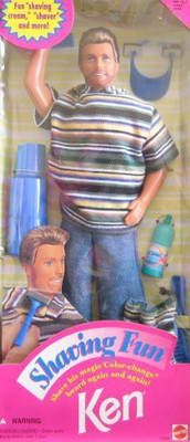 

Barbie Shaving Fun Ken W "Magic" Color Change Beard & Accessories(Multicolor)