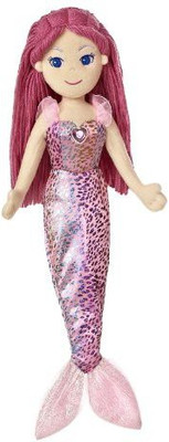 

Aurora World ea Sparkles Mermaid Maryn Doll, 17" Tall(Pink)