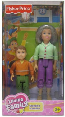 

Fisher-Price Grandma And Brother Loving Family Play Set(Multicolor)