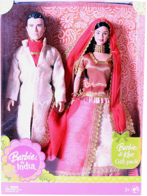 

Barbie Barbie and Ken In India - Gift Pack(Multicolor)