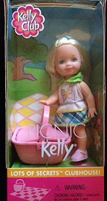 

Barbie Picnic Kelly Kelly Club Lots Of Secrets Clubhouse Series(Multicolor)