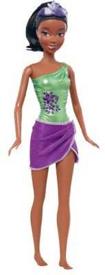 

Mattel Tiana Bath Doll(Green, Purple)