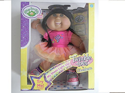 

Cabbage Patch Kids Twinkle Toeshispanic Brown Hair Brown Eyes With Dental(Multicolor)