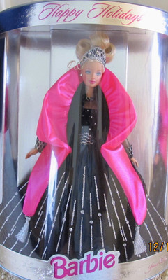 

Mattel Happy Holidays Special Edition(Black, Pink)