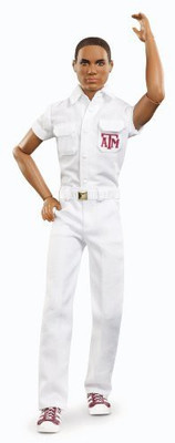 

Barbie Collector Texas A&M University African American Ken(White)