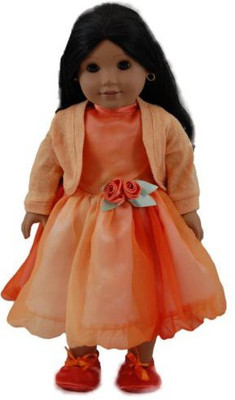 

The Queen's Treasures Orange You Cute18" Clothes Fits American Girl Clothes(Orange)