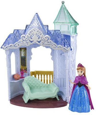 

Mattel Frozen Magiclip Flip N Switch Castle And Anna Doll(Multicolor)