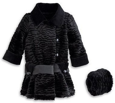 

American Girl Rebecca'S Winter Coat(Black)