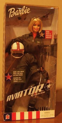 

Mattel 2001 Aviator Aafes Special Edition Barbie(Brown)
