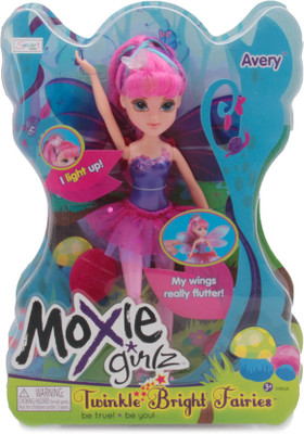 

Moxie Girlz Girlz Twinkle Bright Fairies Doll Avery(Multicolor)