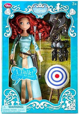 

Disney Pixar Brave Movie Exclusive 11 Inch Talking Merida(Multicolor)
