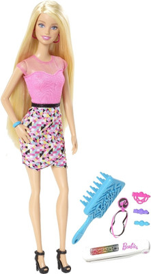 

Barbie Rainbow Hair Feature