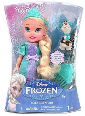 

Disney Frozen Young Elsa and Olaf 6 inch(Multicolor)