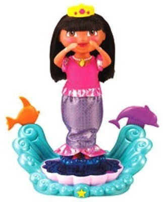 

Dora the Explorer Fisherprice Dora Sparkle & Twirl Mermaid(Multicolor)