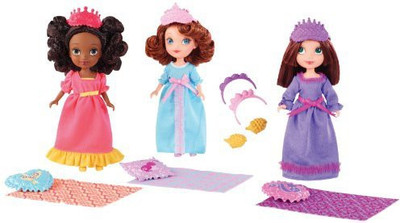 

Mattel Disney Sofia The First Royal Sleepover Doll 3-Pack(Multicolor)