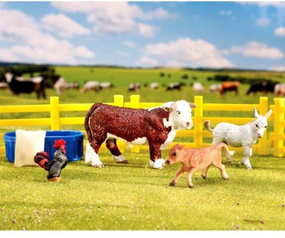 

Breyer Ranch Friends Playset(Multicolor)