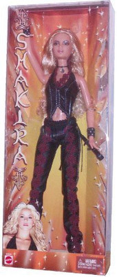 

Barbie Year 2002 International Superstar 12 Inch Shakira In Black(Brown)