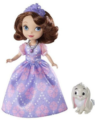 

Mattel Disney Sofia The First Sofia Doll and Clover The Rabbit(Multicolor)
