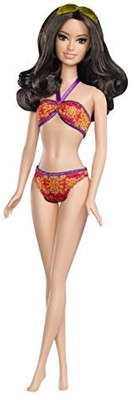 Barbie Beach Raquelle(Multicolor)