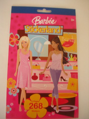 

Barbi E Sticker Book ~ 268 Stickers(Multicolor)