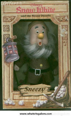 

Bikin Express Vintage Disney'S Snow White And The Seven Dwarfs 'Sneezy'(Green)