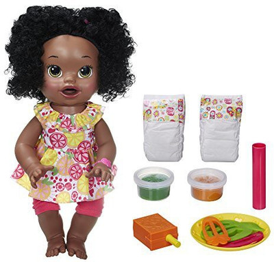 

Baby Alive Super Snacks Snackin' Sara African American(Multicolor)
