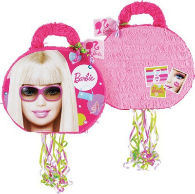 

Ya Otta Pinata Barbie All 'D Up 19" Pullstring Pinata(Pink)