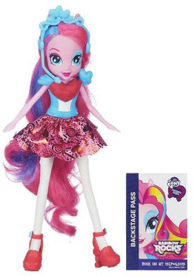 My Little Pony Equestria Girls Pinkie Pie Doll - Rainbow Rocks(Pink)