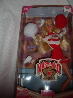 

Mattel University Barbie Maryland Mint In Box 1996(Multicolor)