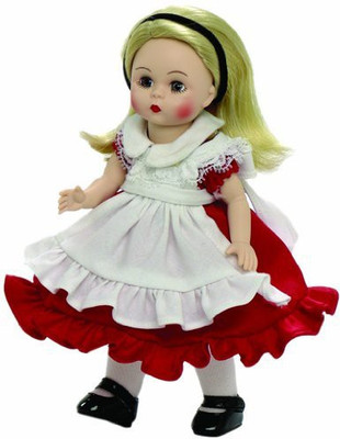 

Madame Alexander Alice In Wonderland Red Dress 8" Storyland Collection(Multicolor)