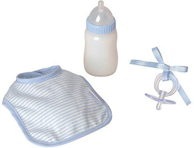 

Corolle Sky Ba Feeding Bottle And Bib Set(Multicolor)