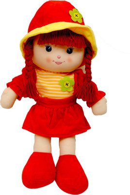 

Montez Sweet Rag Baby Doll Soft Toy - jumbo red(Multicolor)