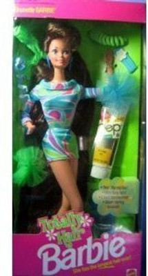 

Mattel Totally Hair Barbie Brunette(Multicolor)