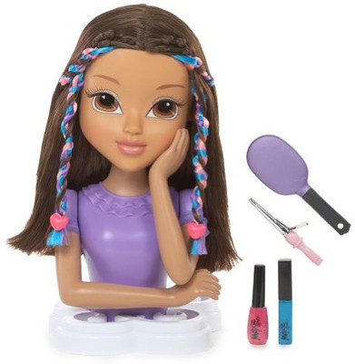 

Moxie Girlz Magic Hair Bendy Braids Torso Sophina(Purple)